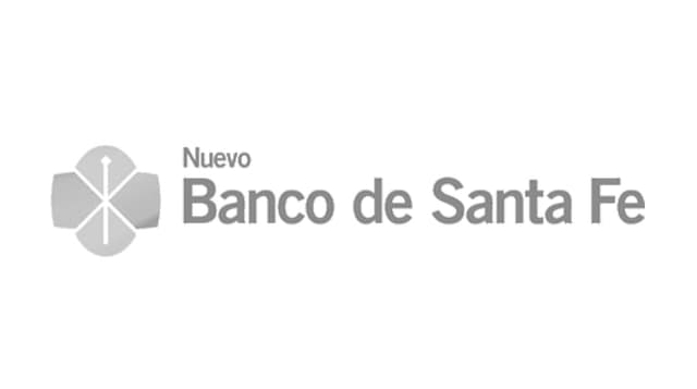Logo de banco de santa fe