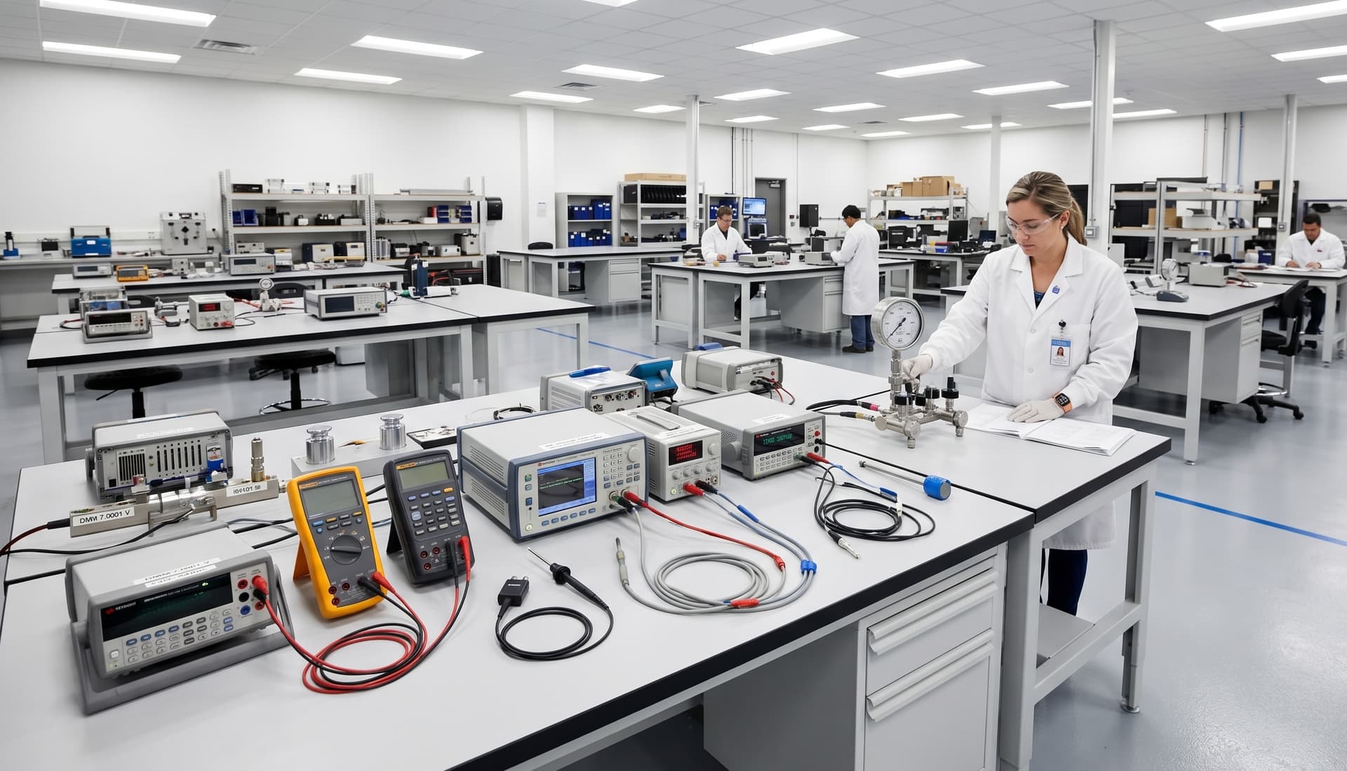 Vista conceptual del laboratorio de calibración TBM.